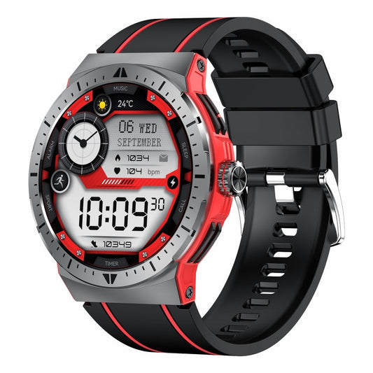 LEMFO HK52 1.43 inch BT5.3 IP68 Sport Smart Watch, Support Bluetooth Call / Message Notification / Heart Rate / Blood Pressure Health Monitor(Red)