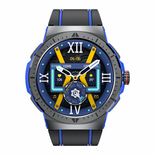 LEMFO HK52 1.43 inch BT5.3 IP68 Sport Smart Watch, Support Bluetooth Call / Message Notification / Heart Rate / Blood Pressure Health Monitor(Blue)