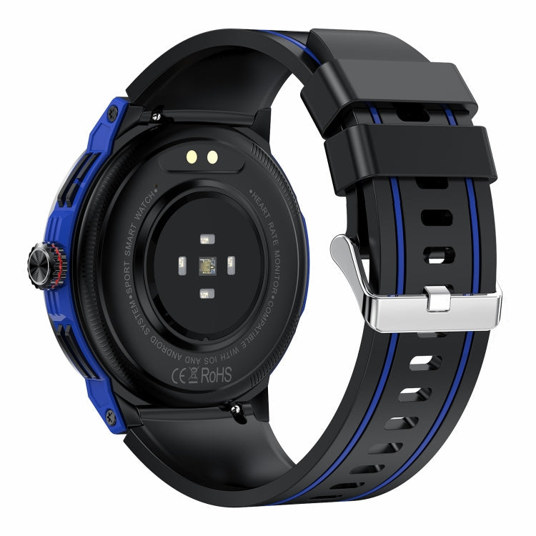 LEMFO HK52 1.43 inch BT5.3 IP68 Sport Smart Watch, Support Bluetooth Call / Message Notification / Heart Rate / Blood Pressure Health Monitor(Blue)