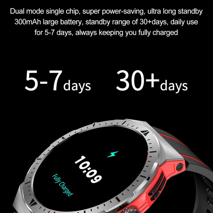 LEMFO HK52 1.43 inch BT5.3 IP68 Sport Smart Watch, Support Bluetooth Call / Message Notification / Heart Rate / Blood Pressure Health Monitor(Blue)