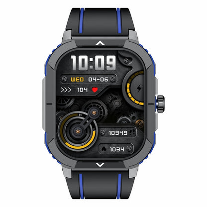 LEMFO HK56 2.06 inch BT5.3 IP68 Sport Smart Watch, Support Bluetooth Call / Message Notification / Heart Rate / Blood Pressure Health Monitor(Blue)