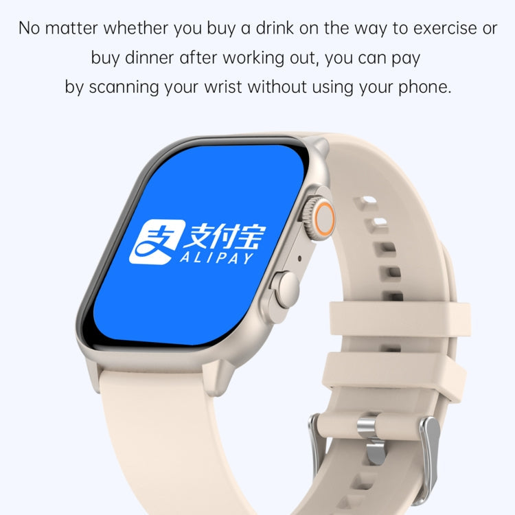 LEMFO HK95 Montre connectée sport 1,952 pouces BT5.0 IP68, prend en charge les appels Bluetooth / le suivi du sommeil / de l'oxygène sanguin / de la fréquence cardiaque / de la pression artérielle (Noir)