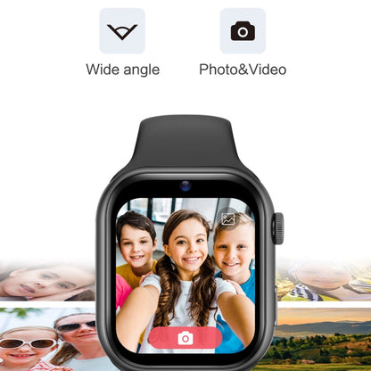 K20 1.81 inch Children Sport Smart Watch, Support Video Call / Message Notification / GPS / WiFi / AI(Silver)