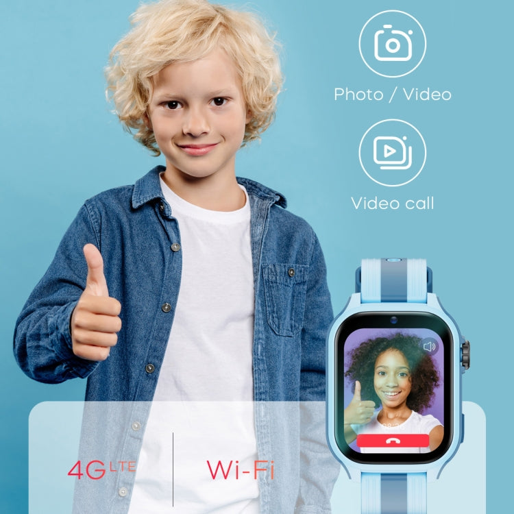 LEMFO K36 1.83 inch IPX7 Children Sport Smart Watch, Support Video Call / Message Notification / GPS / WiFi(Black)