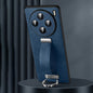 Pour étui de téléphone antichoc vivo X100s SULADA PC + texture cuir (bleu)