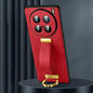 Pour vivo X100 Ultra Étui de téléphone antichoc en PC + cuir SULADA (rouge)