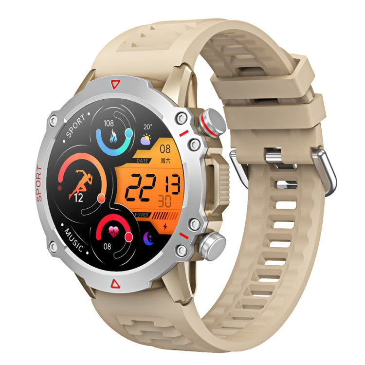 TF10 Pro 1.53 inch BT5.2 IP67 Sport Smart Watch, Support Bluetooth Call / Sleep / Blood Oxygen / Heart Rate / Long Sitting Health Monitor(Silver)