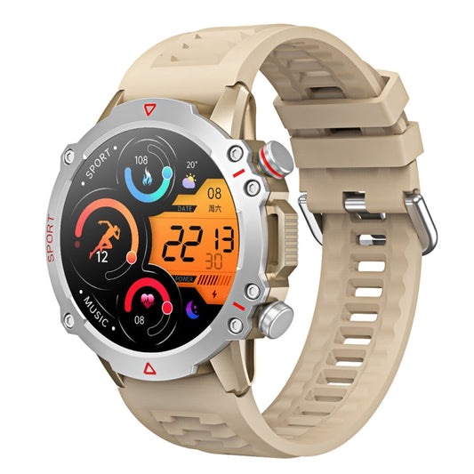 TF10 Pro 1.53 inch BT5.2 IP67 Sport Smart Watch, Support Bluetooth Call / Sleep / Blood Oxygen / Heart Rate / Long Sitting Health Monitor(Silver)