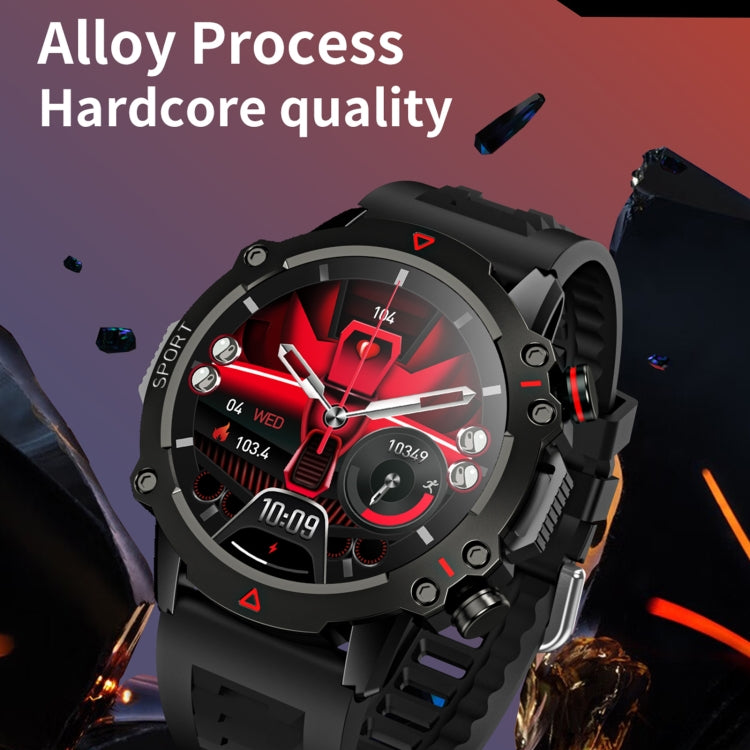 TF10 Pro 1.53 inch BT5.2 IP67 Sport Smart Watch, Support Bluetooth Call / Sleep / Blood Oxygen / Heart Rate / Long Sitting Health Monitor(Silver)