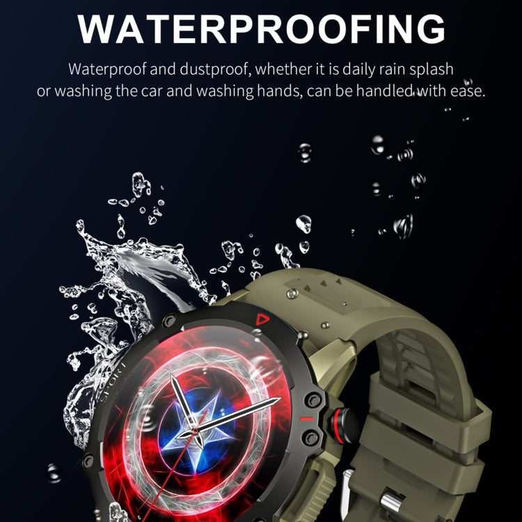 TF10 Pro 1.53 inch BT5.2 IP67 Sport Smart Watch, Support Bluetooth Call / Sleep / Blood Oxygen / Heart Rate / Long Sitting Health Monitor(Silver)