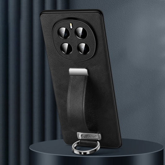 Pour Honor Magic7 SULADA PC Coque de Téléphone Antichoc en Similicuir (Noir)