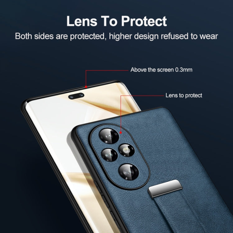 For Honor Magic7 SULADA PC Hybrid Leather Texture Skin Feel Shockproof Phone Case(Black)