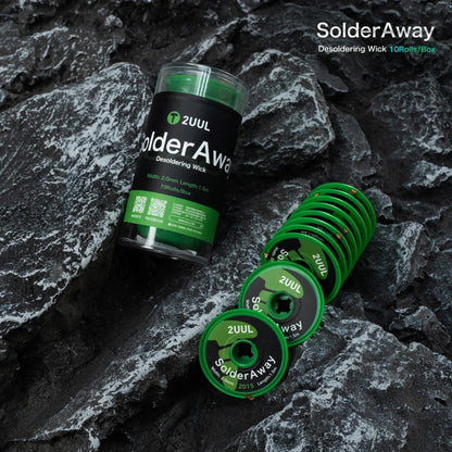 10 in 1 2UUL DW11 SolderAway 2.0mm Desoldering Wick 2015, Length: 1.5m