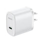 Yesido YC11U 20W PD USB-C / Type-C Fast Charging Charger, Specification:US Plug(White)