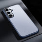 For Samsung Galaxy S24+ 5G SULADA Skin Feel Matte Shockproof Phone Case(Blue)