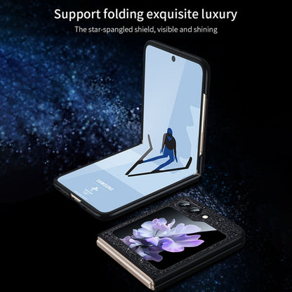 Pour Samsung Galaxy Z Flip6 / Flip7 FE SULADA Coque de Téléphone Antichoc en TPU + Cuir Fait Main (Coloré)