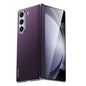 Pour Samsung Galaxy Z Fold6 SULADA Coque de téléphone antichoc en PC texturé Kevlar 600D (Violet)