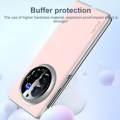 For vivo X Fold3 SULADA Skin Feel Liquid Leather Shockproof Phone Case(White)