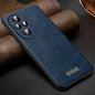 For Honor 200 Pro SULADA Shockproof TPU Hybrid Handmade Leather Phone Case(Blue)
