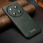 For Honor X60 Pro SULADA Shockproof TPU Hybrid Handmade Leather Phone Case(Green)