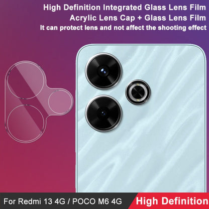 Pour Xiaomi Redmi 13 4G Global / POCO M6 4G Film de protection d'objectif en verre intégré haute définition imak