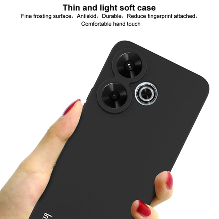 Pour Xiaomi Poco M6 4G Coque de téléphone antichoc en TPU dépoli de la série imak UC-3