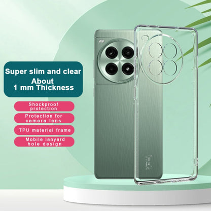 For OnePlus Ace 3 Pro IMAK UX-5 Series Transparent Shockproof TPU Protective Case