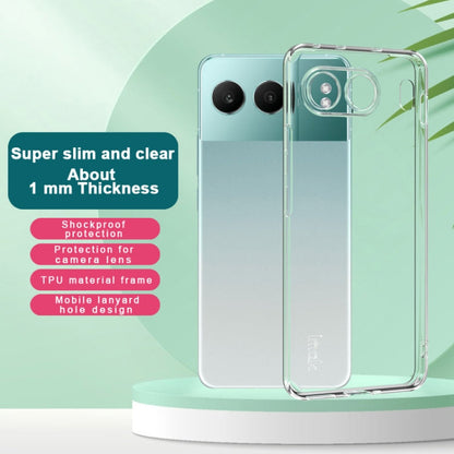 For OnePlus Nord 4 IMAK UX-5 Series Transparent Shockproof TPU Protective Case