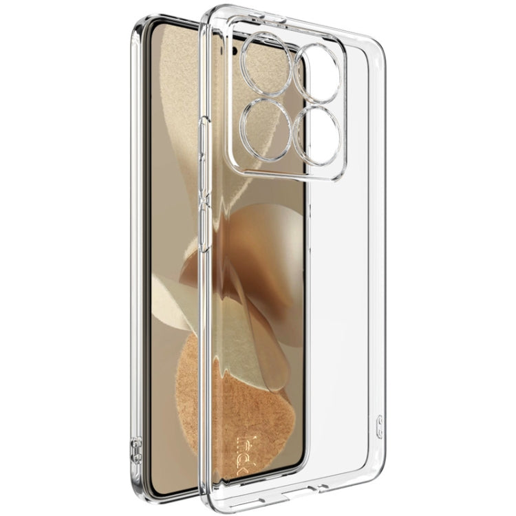 For Xiaomi 14T Pro imak UX-5 Series Super Slim Transparent Shockproof TPU Protective Case(Transparent)