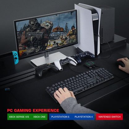 GameSir LeadJoy VX2 AimBox Game Console Keyboard Mouse Converter for Xbox / PS4(Black)