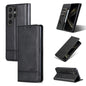 For Samsung Galaxy S25 Ultra 5G AZNS Magnetic Calf Texture Flip Leather Phone Case(Black)