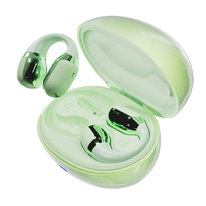 Hileo F16 TWS Touch Control IPX5 Waterproof Sports Earclip Noise Cancelation Earphones(Green)