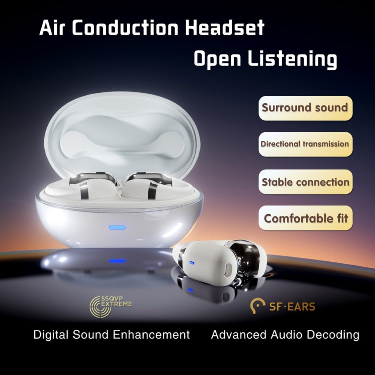 Hileo F16 TWS Touch Control IPX5 Waterproof Sports Earclip Noise Cancelation Earphones(Green)