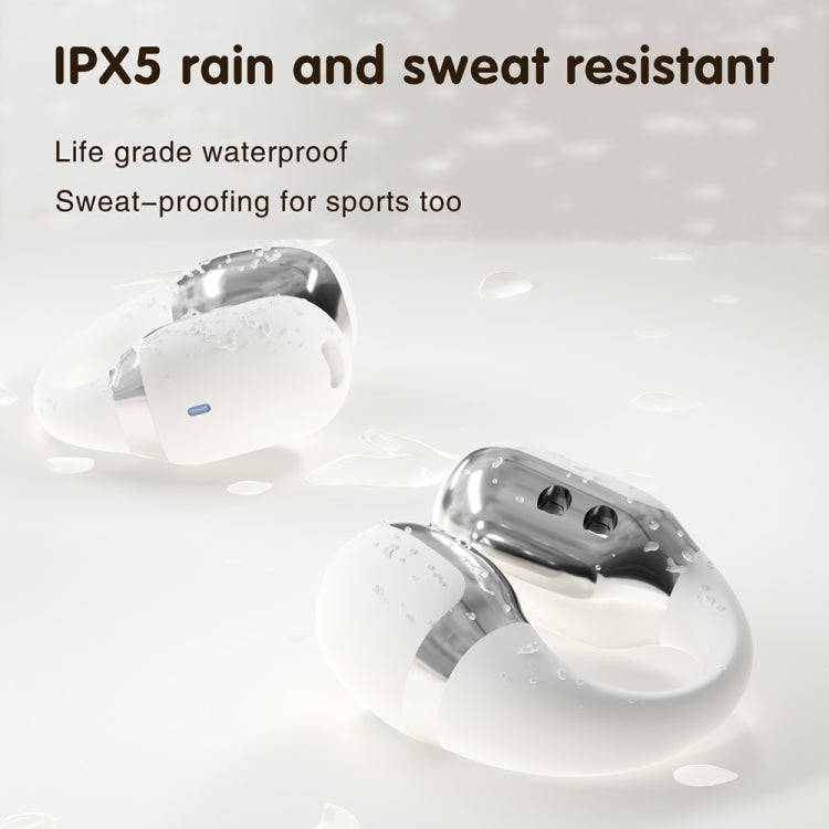 Hileo F16 TWS Touch Control IPX5 Waterproof Sports Earclip Noise Cancelation Earphones(Green)