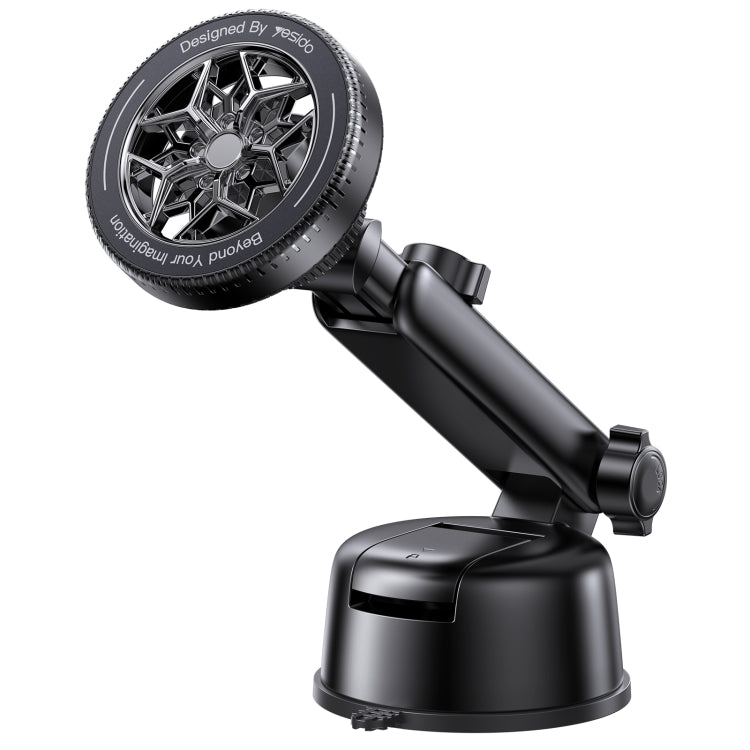 Yesido C266 Magesafe Magnetic Car Holder(Black)