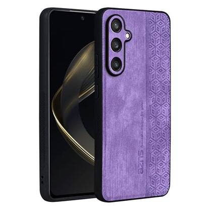 Pour Samsung Galaxy S24 FE 5G AZNS 3D Étui de téléphone gaufré au toucher (violet)
