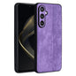 Pour Samsung Galaxy S24 FE 5G AZNS 3D Étui de téléphone gaufré au toucher (violet)