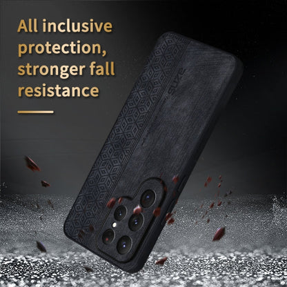 Pour Samsung Galaxy S25 Ultra 5G AZNS Étui de téléphone à motif 3D gaufré (Violet)
