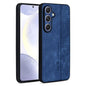 For Samsung Galaxy S25 5G AZNS 3D Embossed Skin Feel Phone Case(Sapphire Blue)