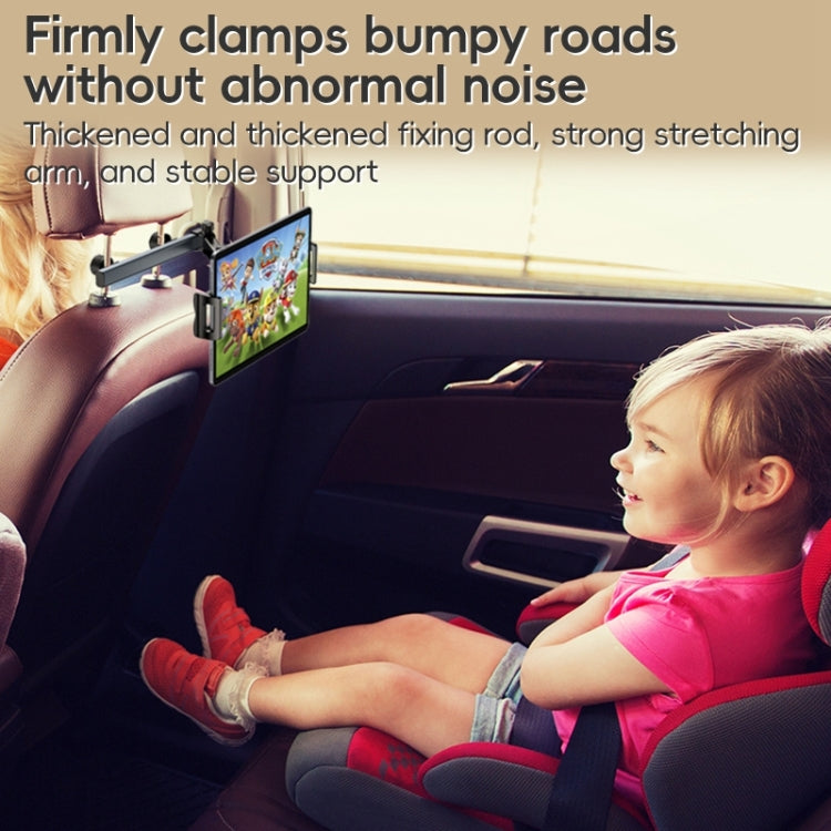 Yesido C294 Telescopic Car Backrest Folding Holder(Black)