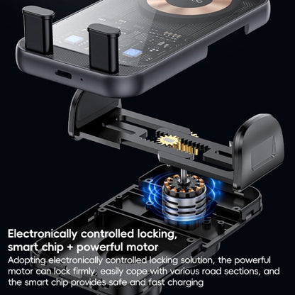 Yesido C307 15W Suction Cup Car Wireless Charging Holder(Black)