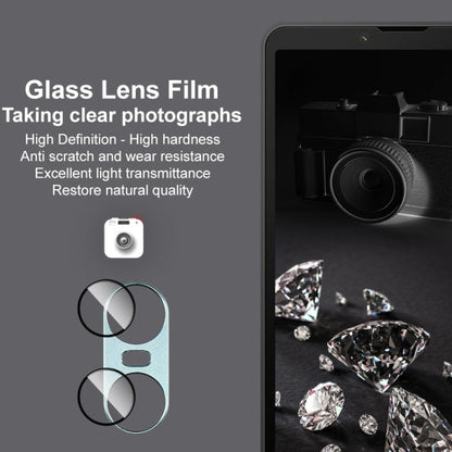 For Sony Xperia 10 VI IMAK Metal Armor Premium Camera Protector Film(Silver)