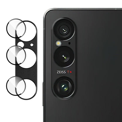 For Sony Xperia 1 VI IMAK Metal Armor Premium Camera Protector Film(Black)