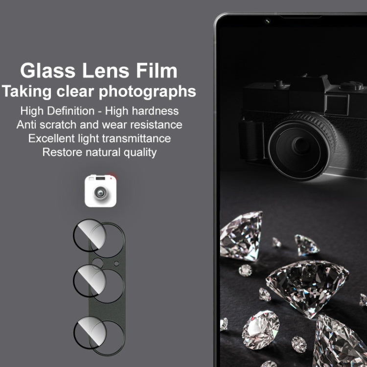 For Sony Xperia 1 VI IMAK Metal Armor Premium Camera Protector Film(Green)