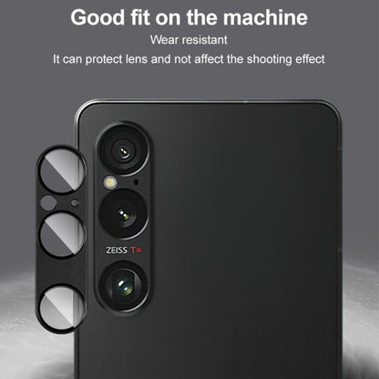 For Sony Xperia 1 VI IMAK Metal Armor Premium Camera Protector Film(Silver)