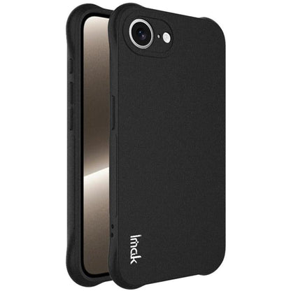For iPhone 16e / 17e imak Shockproof Airbag TPU Phone Case(Matte Black)