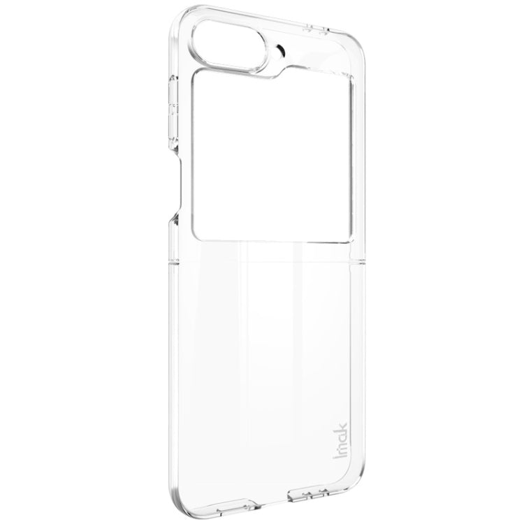 For Samsung Galaxy Z Flip6 / Flip7 FE imak Wing II Pro Series Wear-resisting Crystal Phone Case(Transparent)
