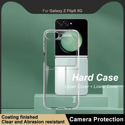 For Samsung Galaxy Z Flip6 / Flip7 FE imak Wing II Pro Series Wear-resisting Crystal Phone Case(Transparent)