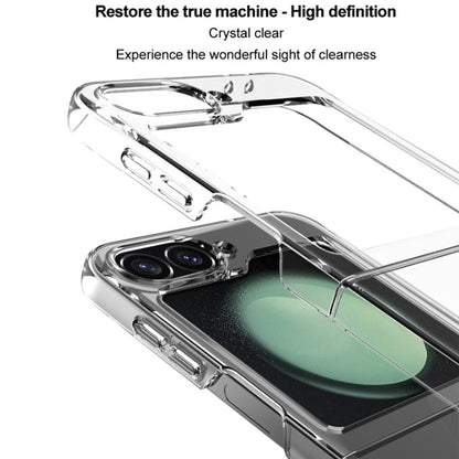 For Samsung Galaxy Z Flip6 / Flip7 FE imak Wing II Pro Series Wear-resisting Crystal Phone Case(Transparent)