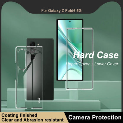 For Samsung Galaxy Z Fold6 imak Wing II Pro Series Wear-resisting Crystal Phone Case(Transparent)